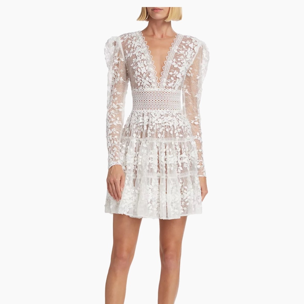 Bronx and Banco long sleeve minidress